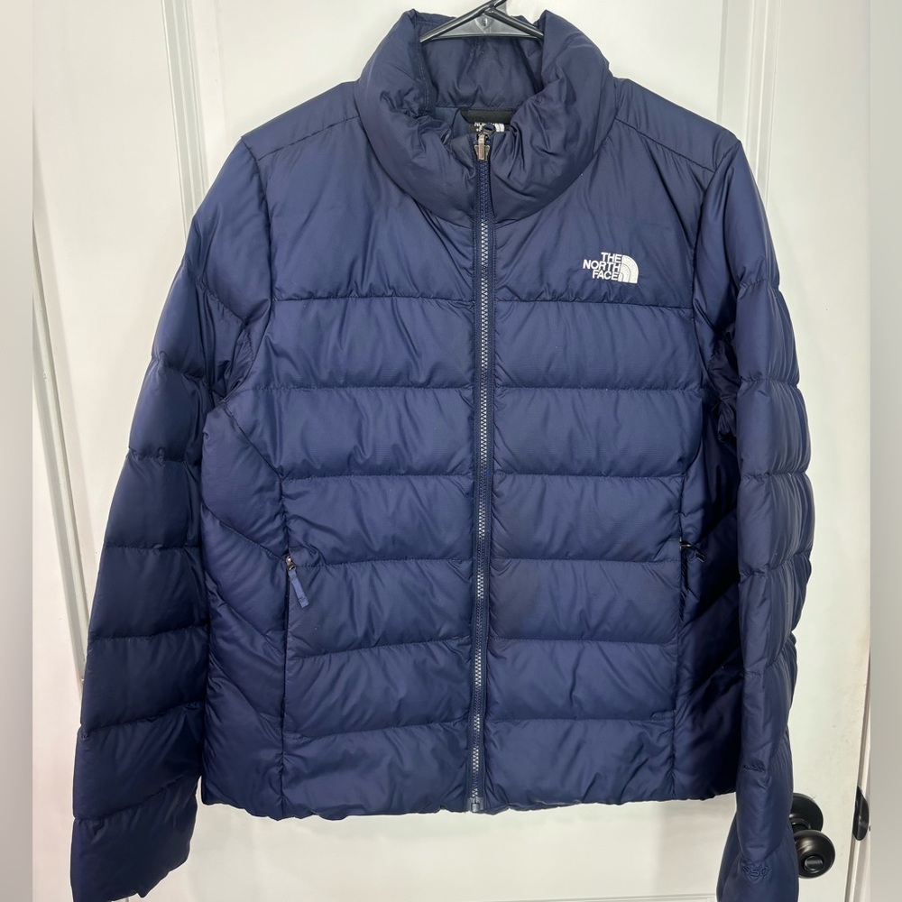The North Face Dark Blue Quilted Jacket